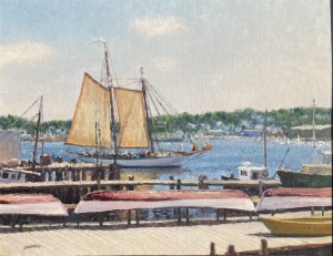 Schooner Days 14x18