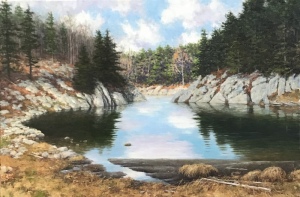 Mad River Vermont 18 x 27